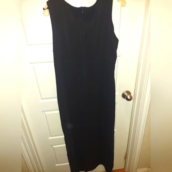 NWT Studio I 2 piece Black Maxi Formal Dress - Picture 10 of 10